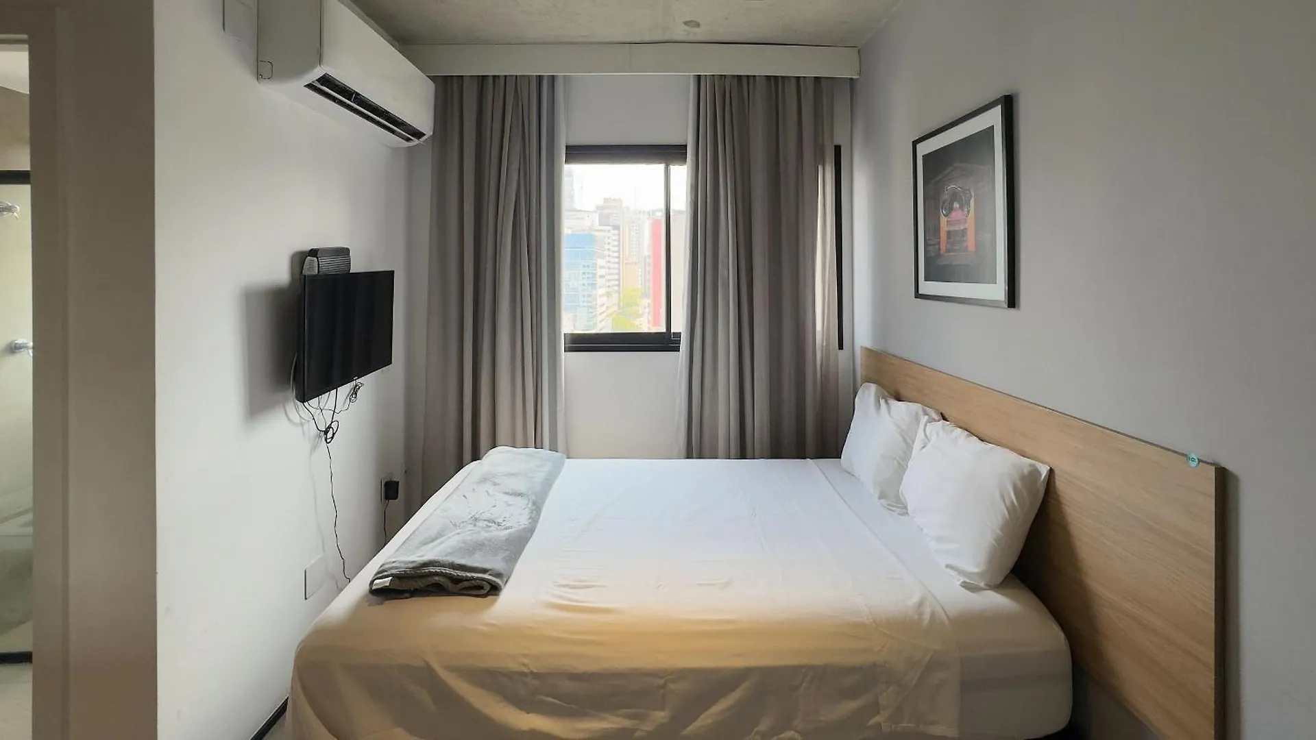 Apto Estudio Proximo Av Paulista Sao Paulo Apartment